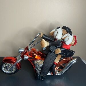 DANDEE '06 Born to Be Wild Musical Lights Sound Dogs On Chopper Motorcycle